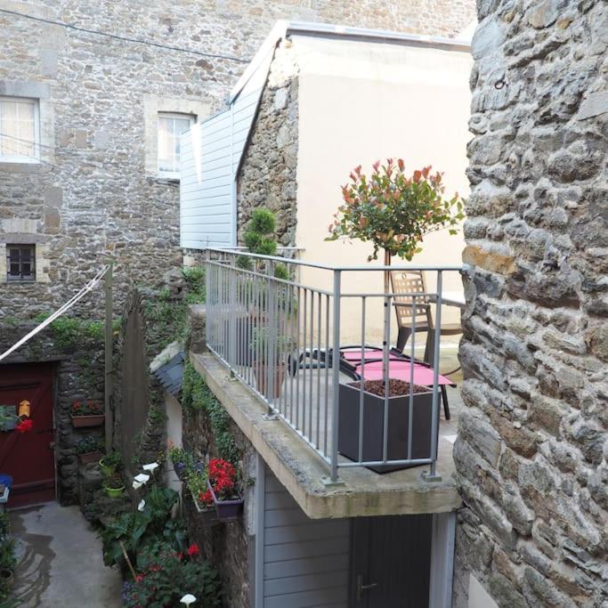 Appartement Duplex Et Terrasse A St Servan-St Malo Saint-Malo Eksteriør bilde